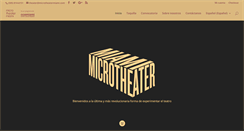 Desktop Screenshot of microtheatermiami.com